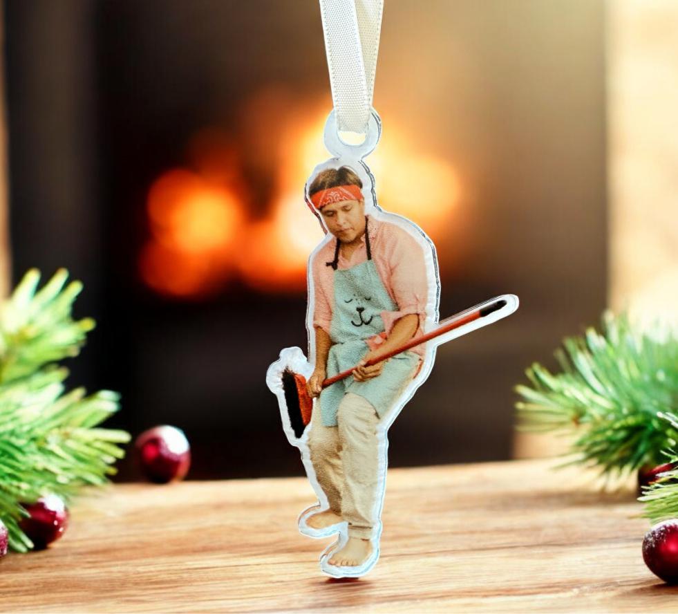 Funny Acrylic Photo Ornament, Custom Picture Christmas Ornament