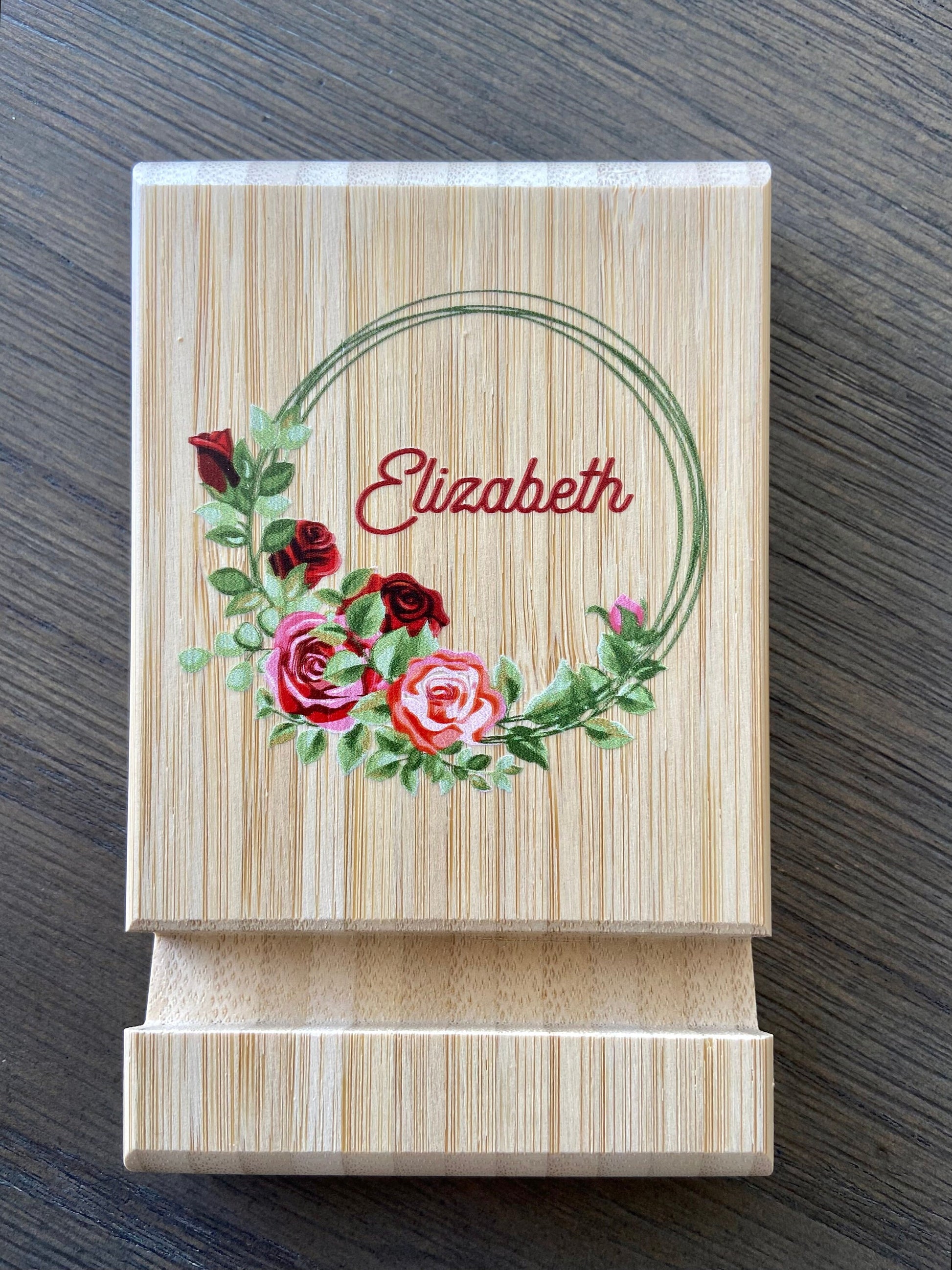 Personalized Cellphone and Tablet Holder