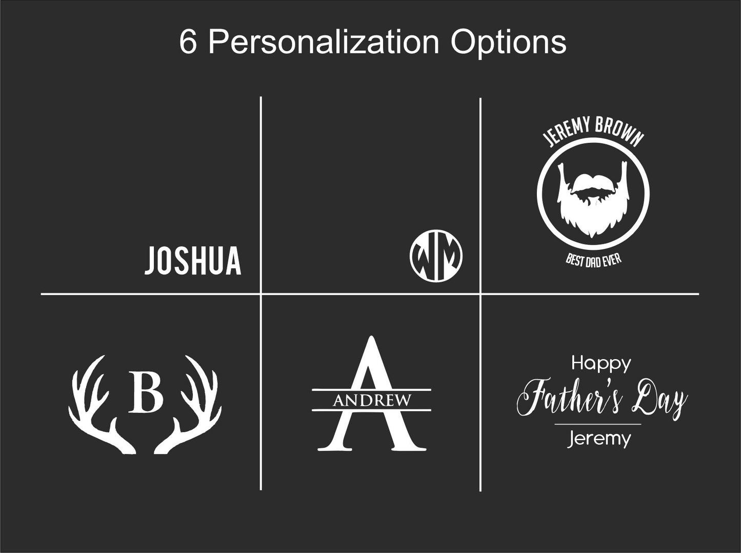 Monogrammed Mens Minimalist Wallet | Birthday Gift for Husband | Groomsmen Gift | Gift for Boyfriend