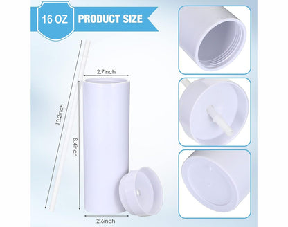 Personalized Bigfoot Skinny Tumbler with Lid and Straw