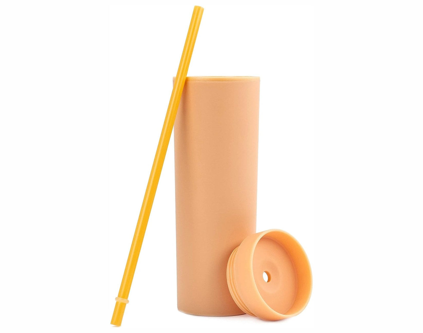 Custom Design UV Printed Skinny Tumbler with Lid and Straw