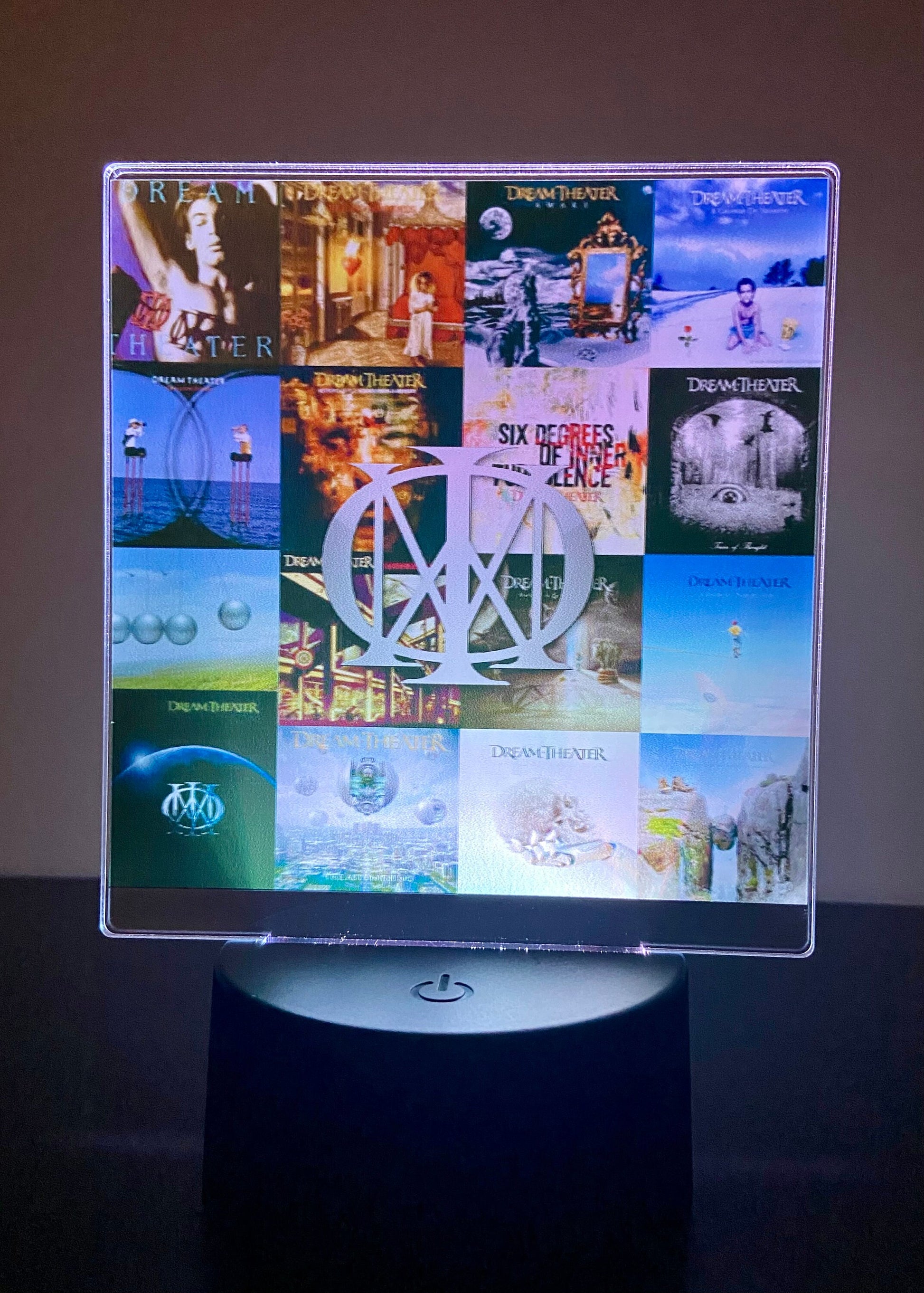 LED Dream Theater Discography Plaque