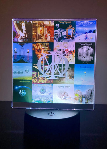 LED Dream Theater Discography Plaque