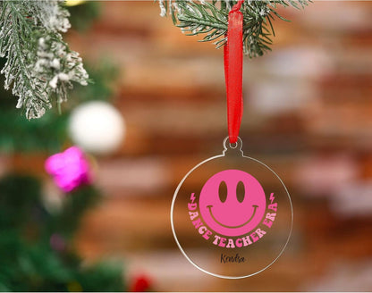 Personalized Dance Teacher Christmas Ornament