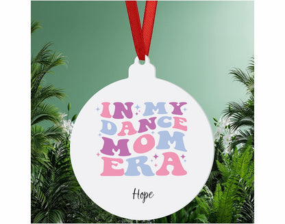 Personalized Dance Teacher Christmas Ornament