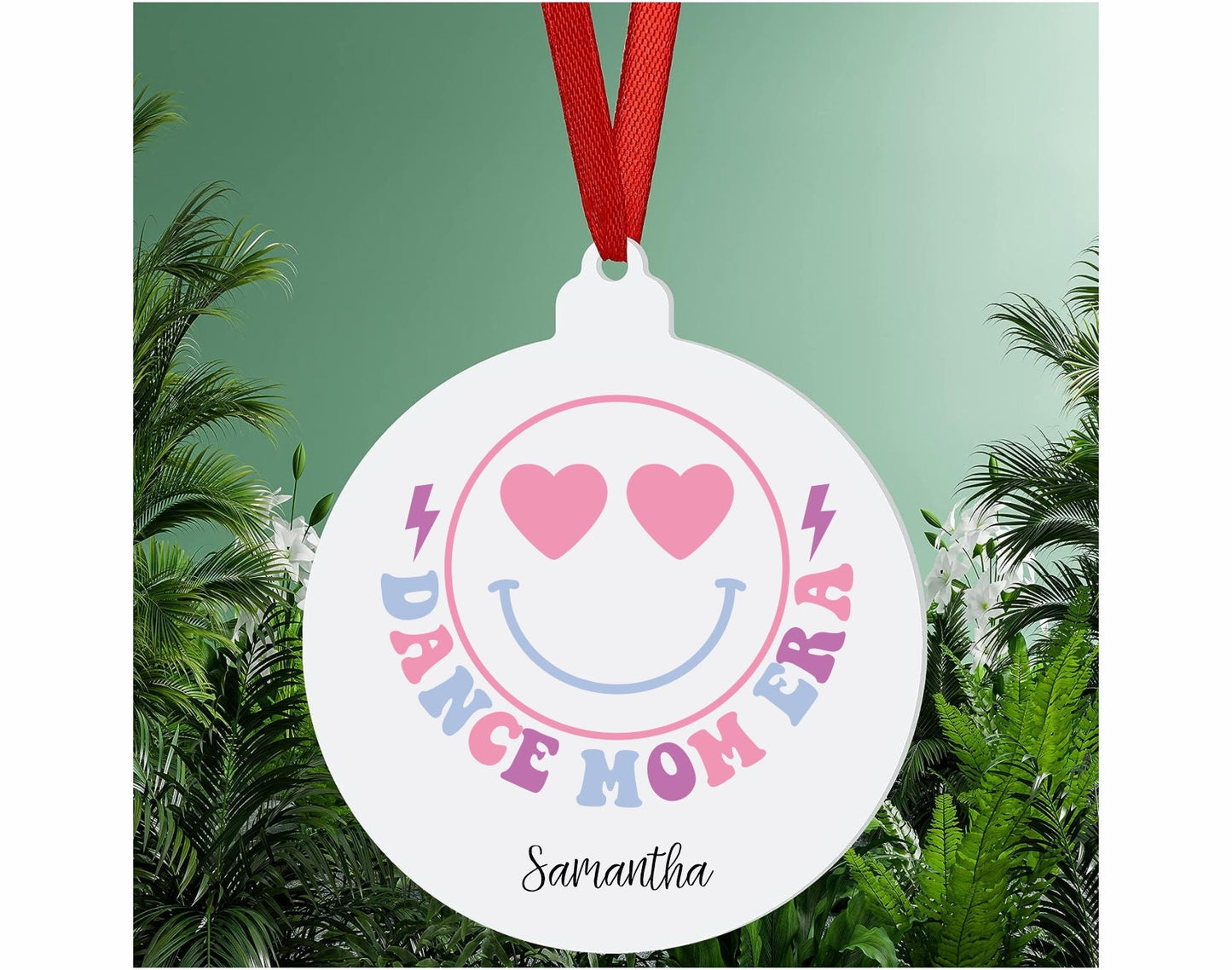 Personalized Dance Teacher Christmas Ornament
