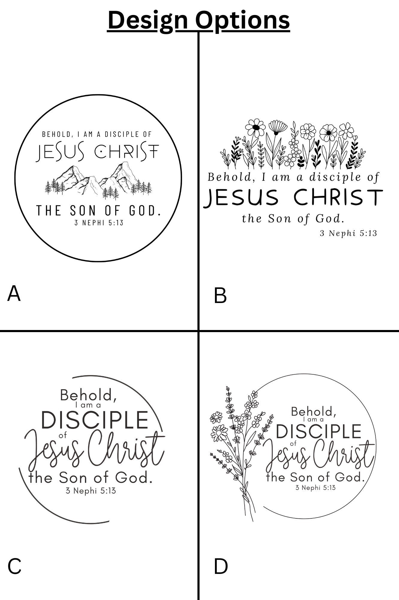 Laser Engraved Personalized LDS 2024 Youth Theme Journal, I am a Disciple of Jesus Christ Journal