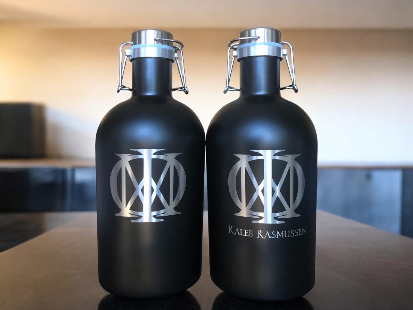 Personalized Laser Engraved Dream Theater Stainless Steel Growler