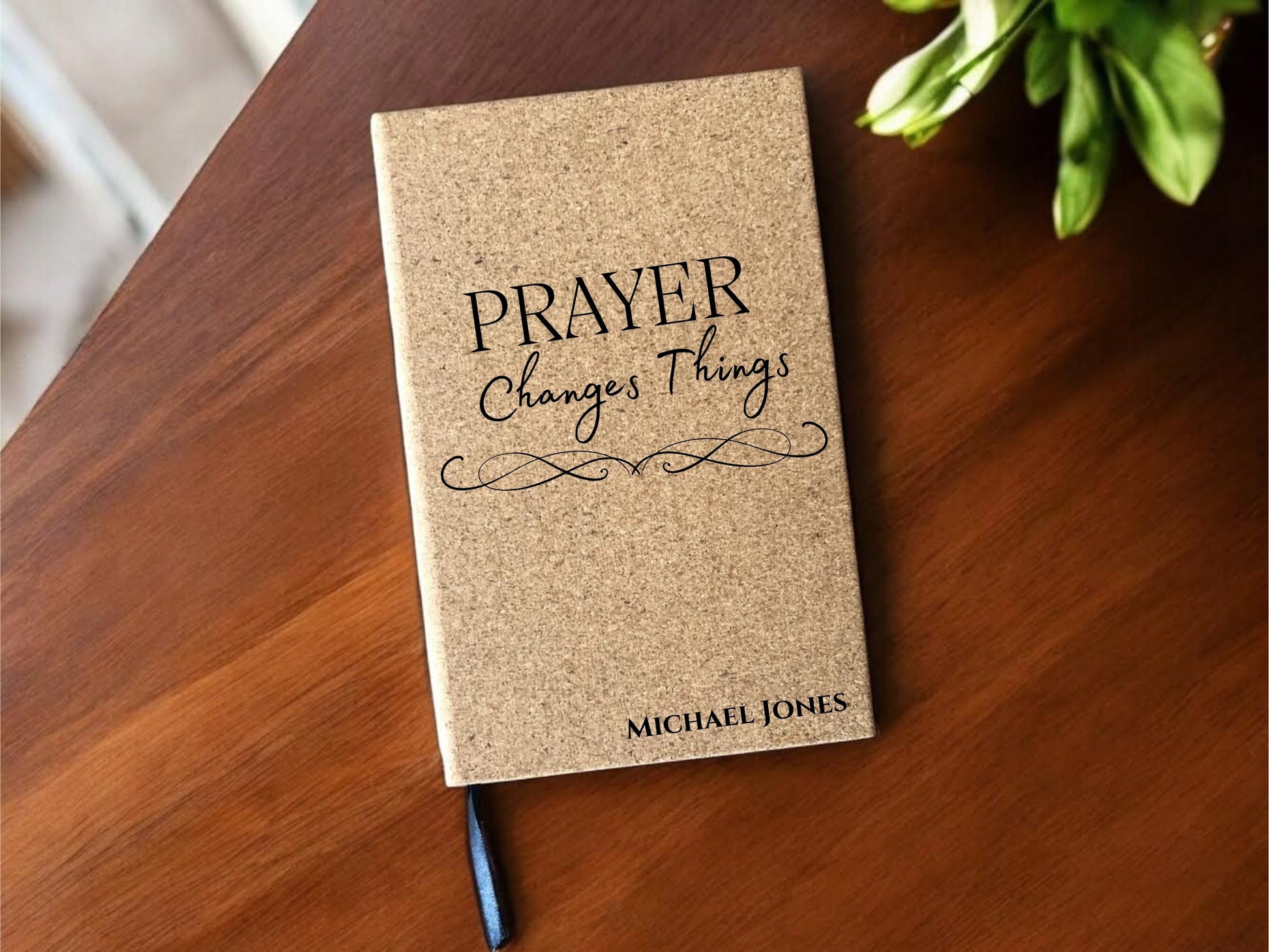 Laser Engraved Personalized Prayer Journal