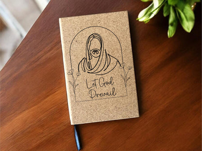 Personalized Laser Engraved Let God Prevail Notebook, General Conference 2024