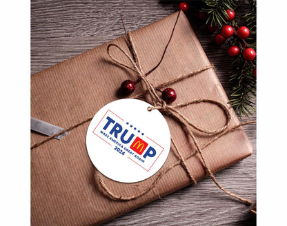 Donald Trump McDonalds Ornaments