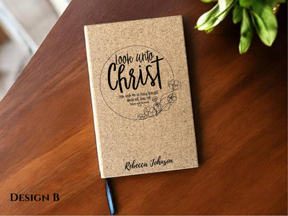 Laser Engraved Personalized LDS 2025 Youth Theme Journal, Look Unto Christ Journal