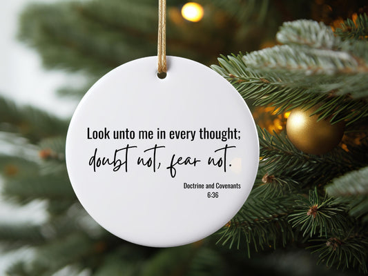 LDS 2025 Youth Theme Christmas Ornament