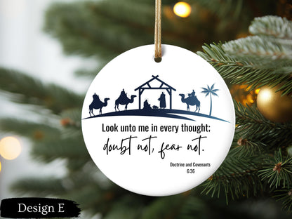 Look unto Christ Youth Theme 2025 Ornament