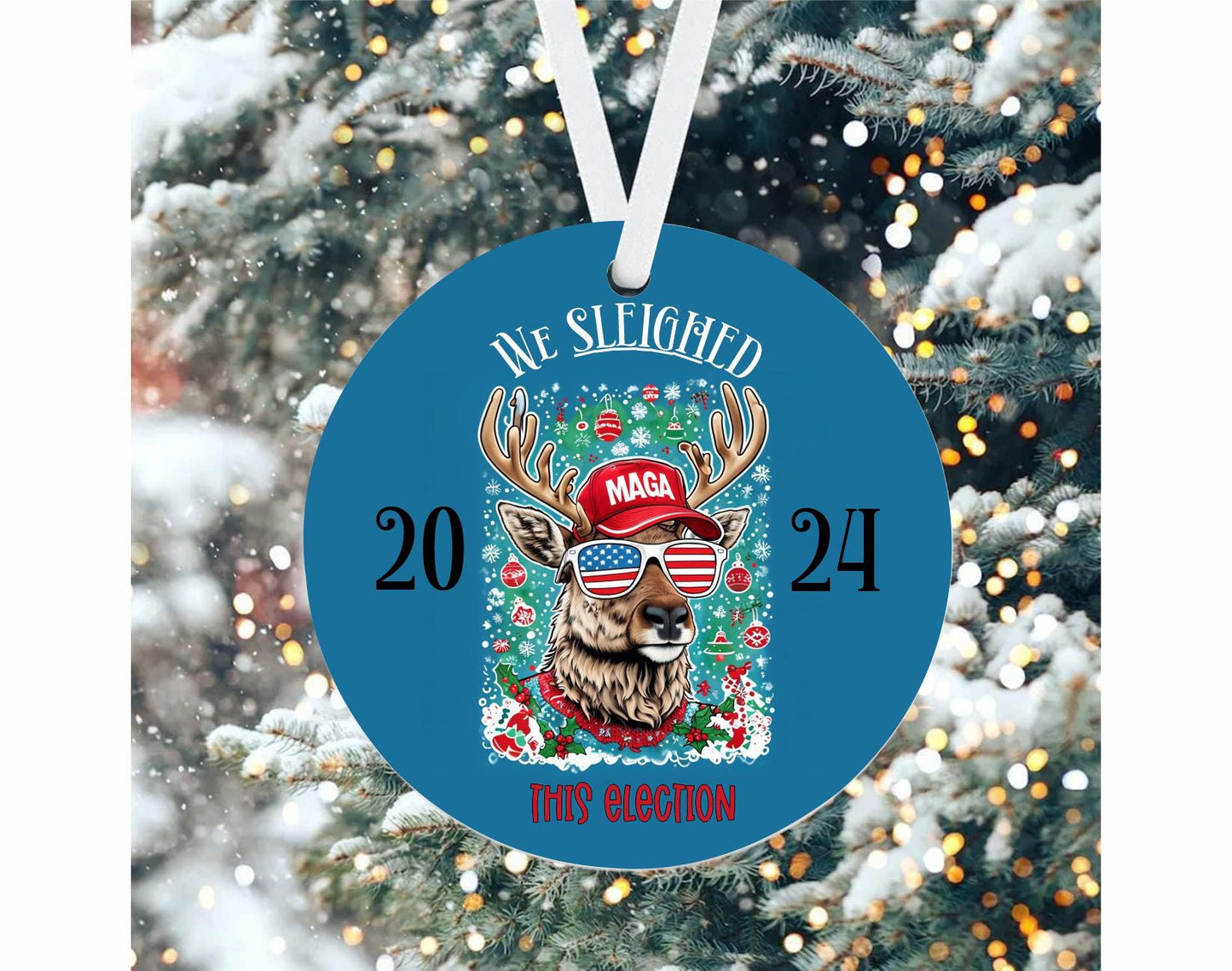 Donald Trump Christmas Ornaments