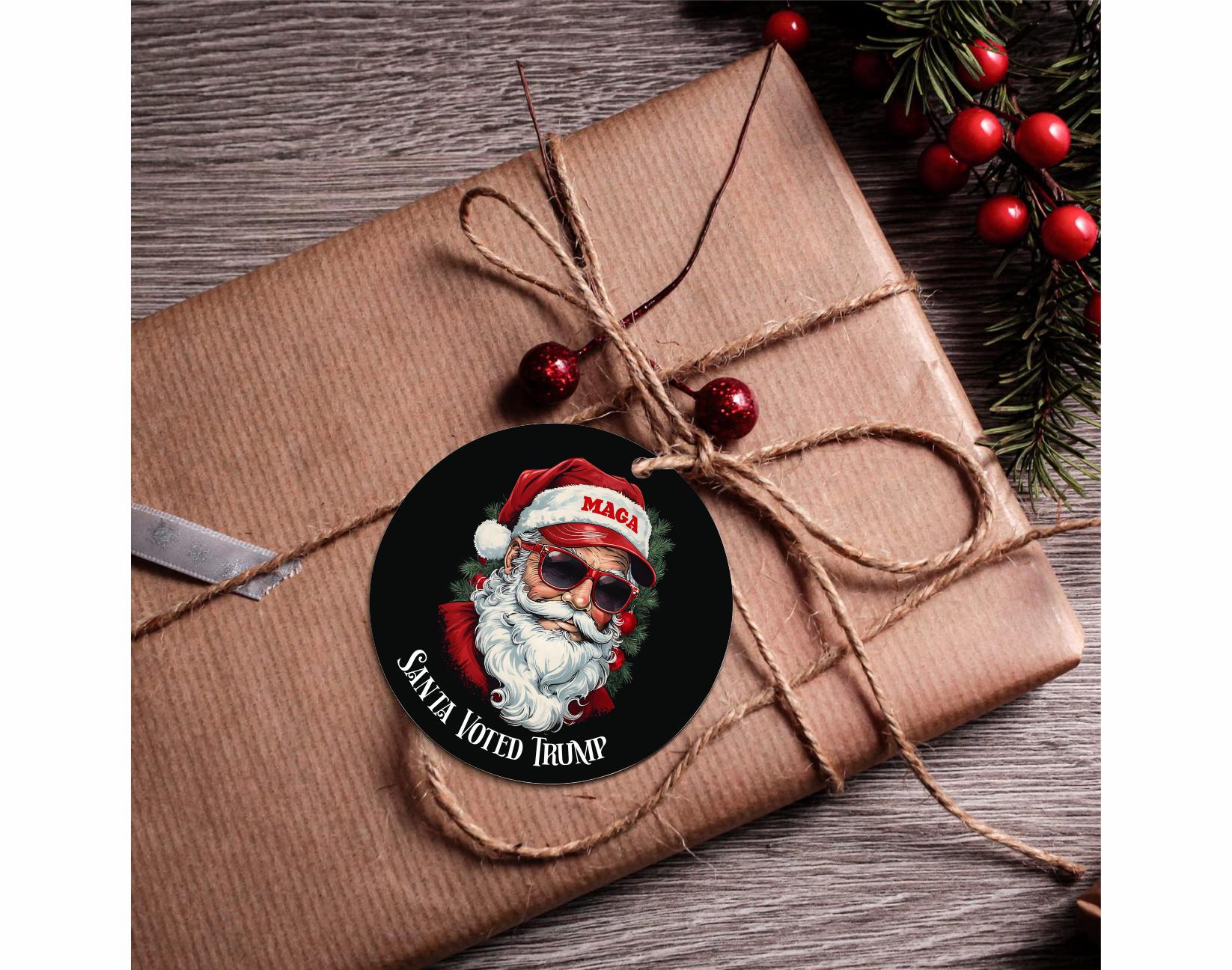 Christmas Donald Trump Ornaments