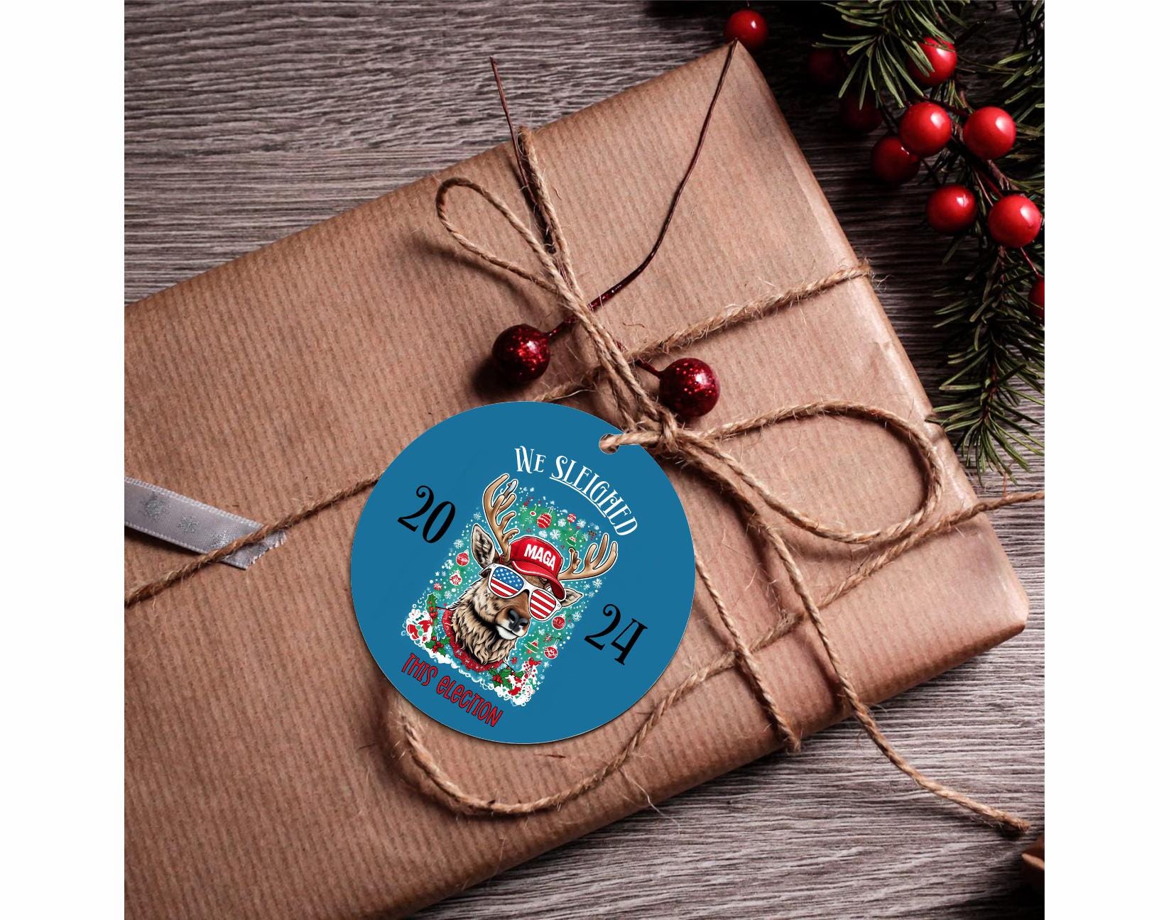 Christmas Donald Trump Ornaments