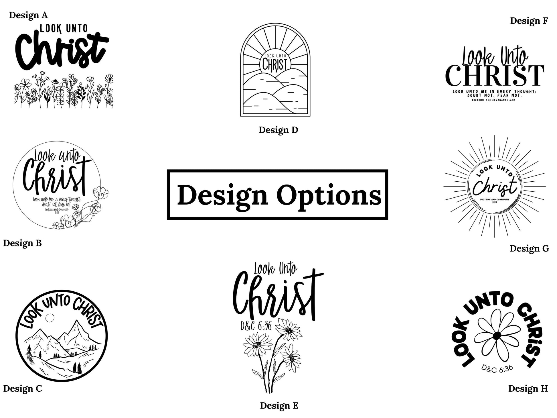 Personalized Laser Engraved LDS Temple Recommend and Temple Ordinance Organizer, Look unto Christ 2025 Youth Theme - The Original