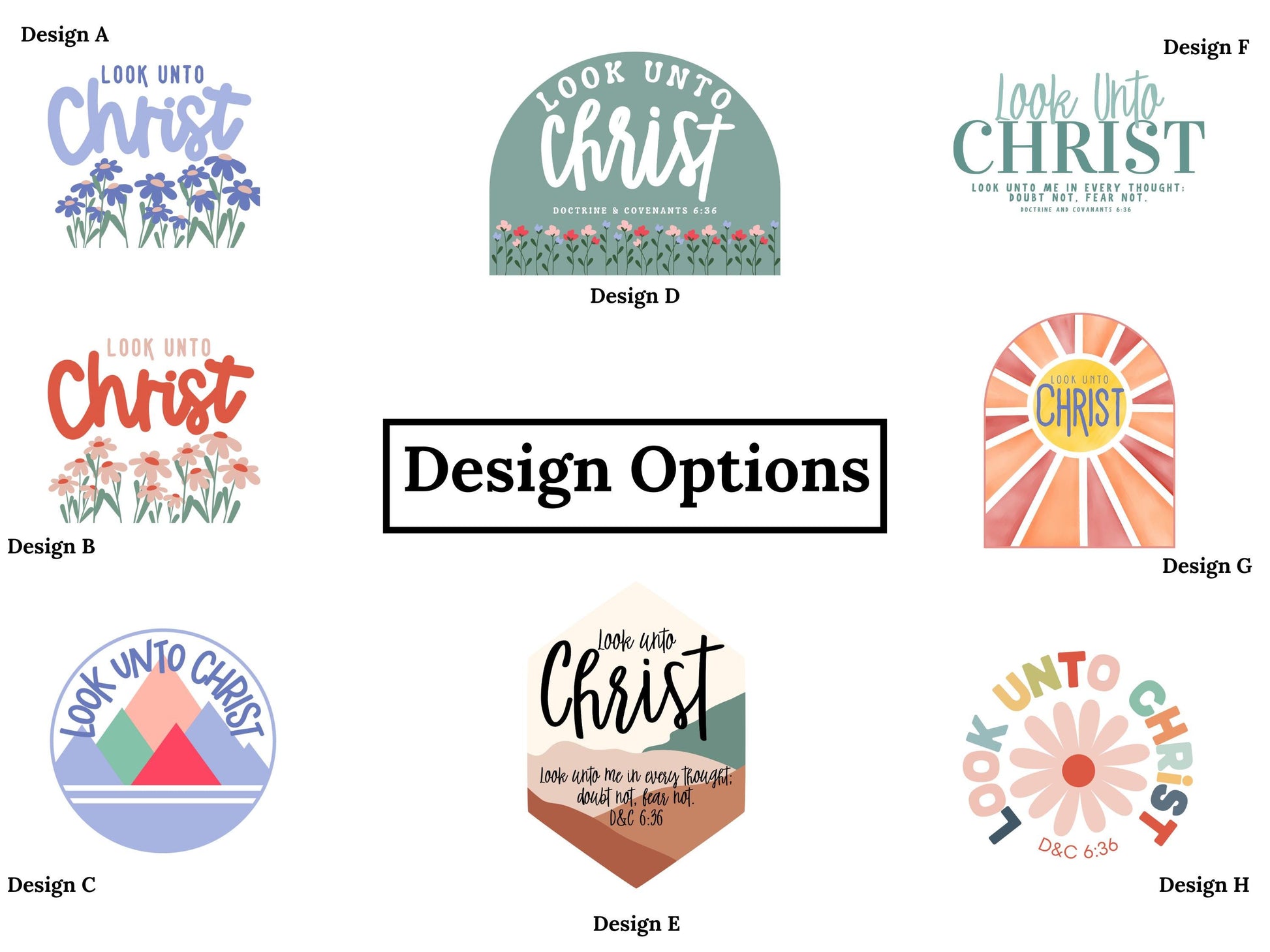 Personalized LDS Youth Temple Recommend and Temple Ordinance Organizer, Look unto Christ 2025 Youth Theme, COLOR EDITION