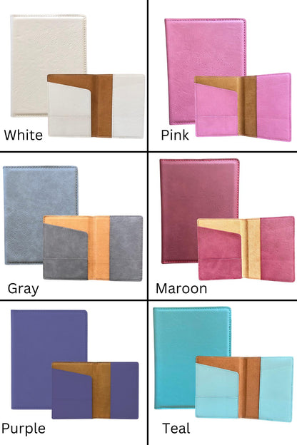 Custom Etched LDS Missionary Temple Recommend and Temple Ordinance Organizer- The Original