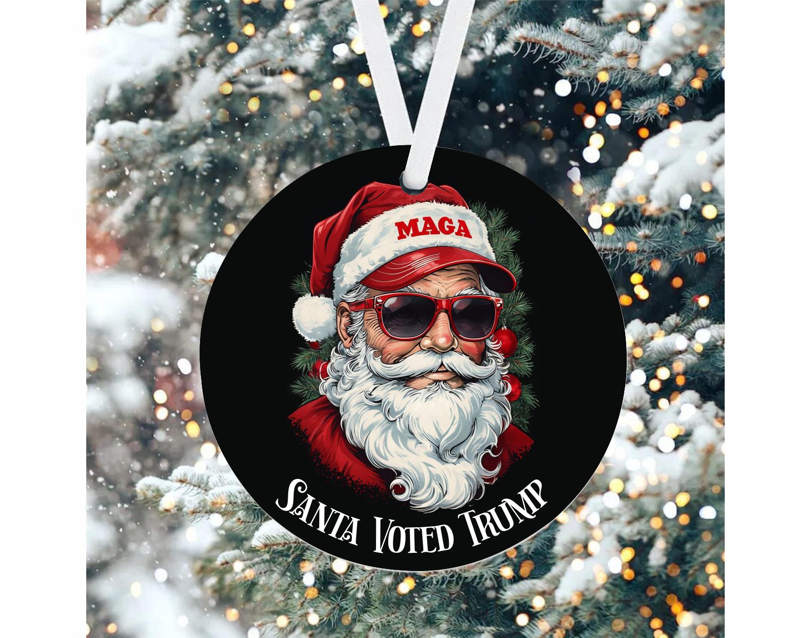 Donald Trump Christmas Ornaments