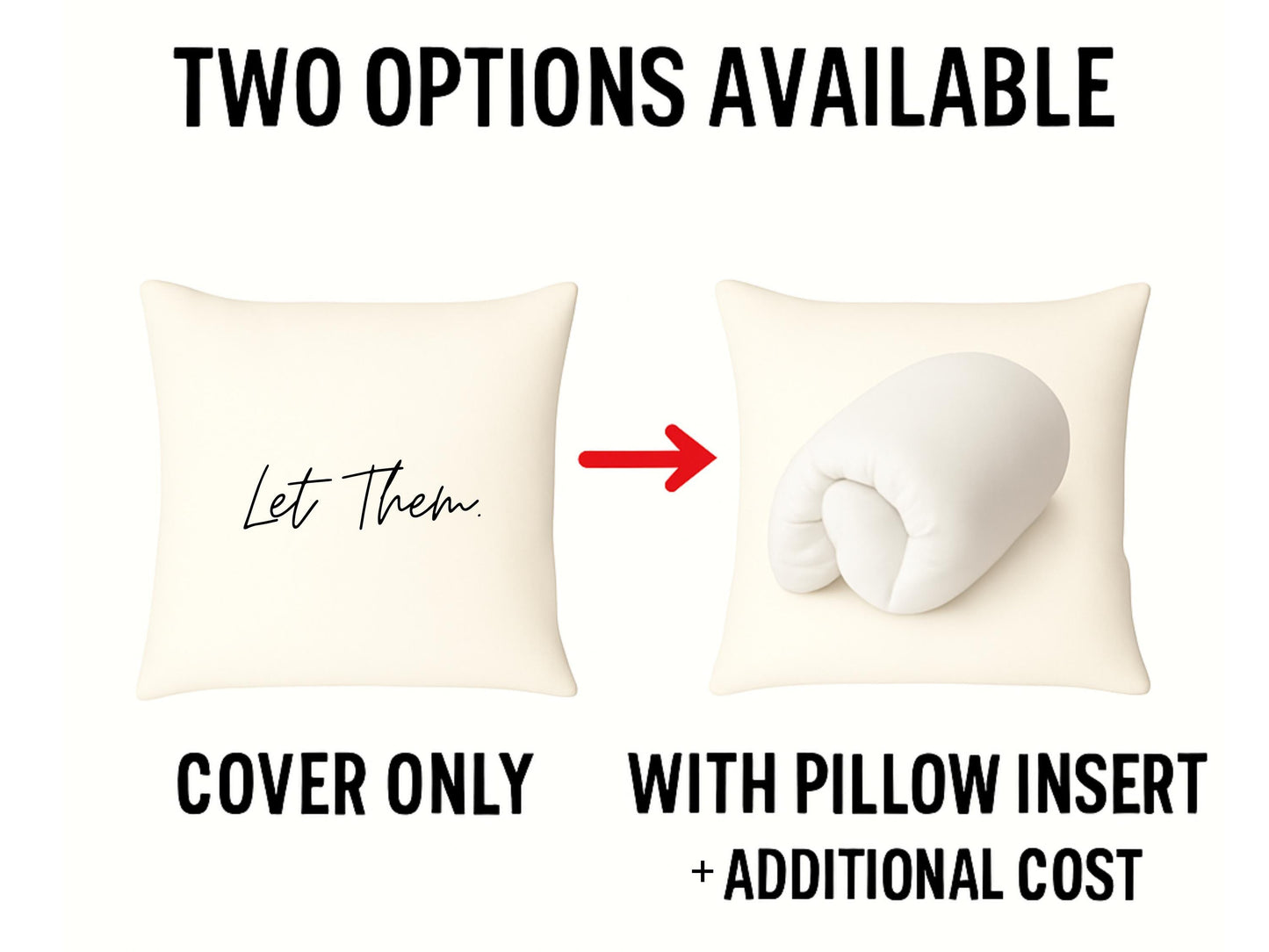 Let Them Throw Pillow - Let Them Let Me Throw Pillow