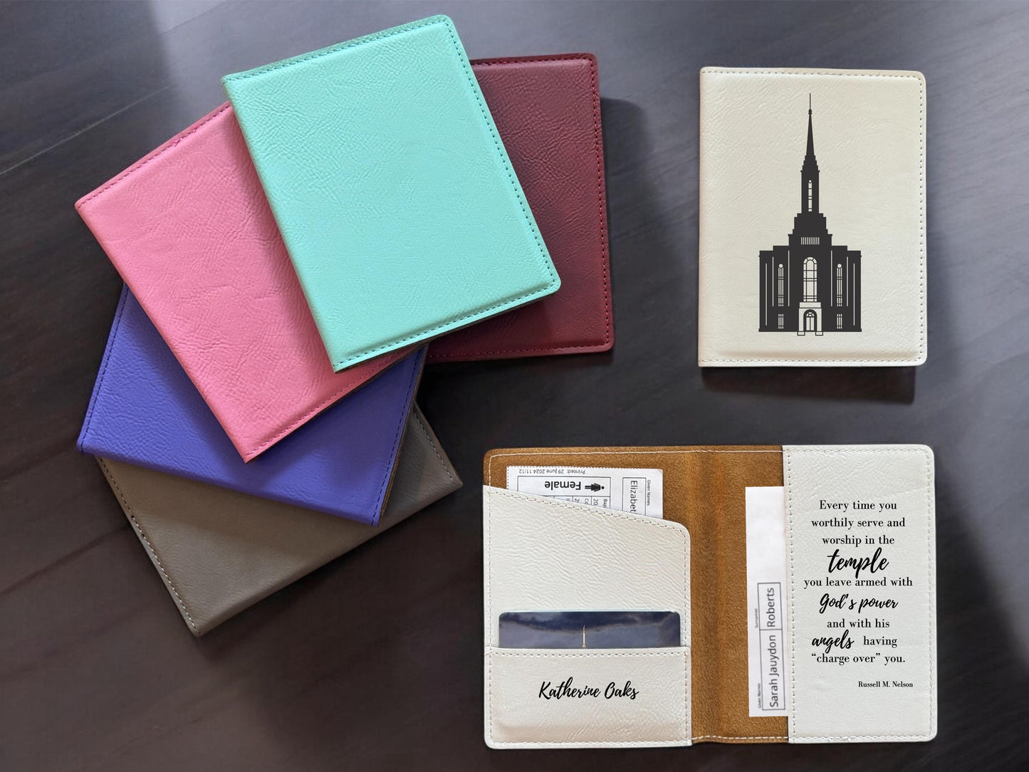 Personalized LDS Lindon Temple Recommend and Temple Ordinance Organizer