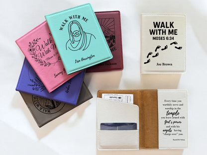 Personalized LDS 2026 Youth Theme Temple Recommend and Temple Ordinance Card Holder