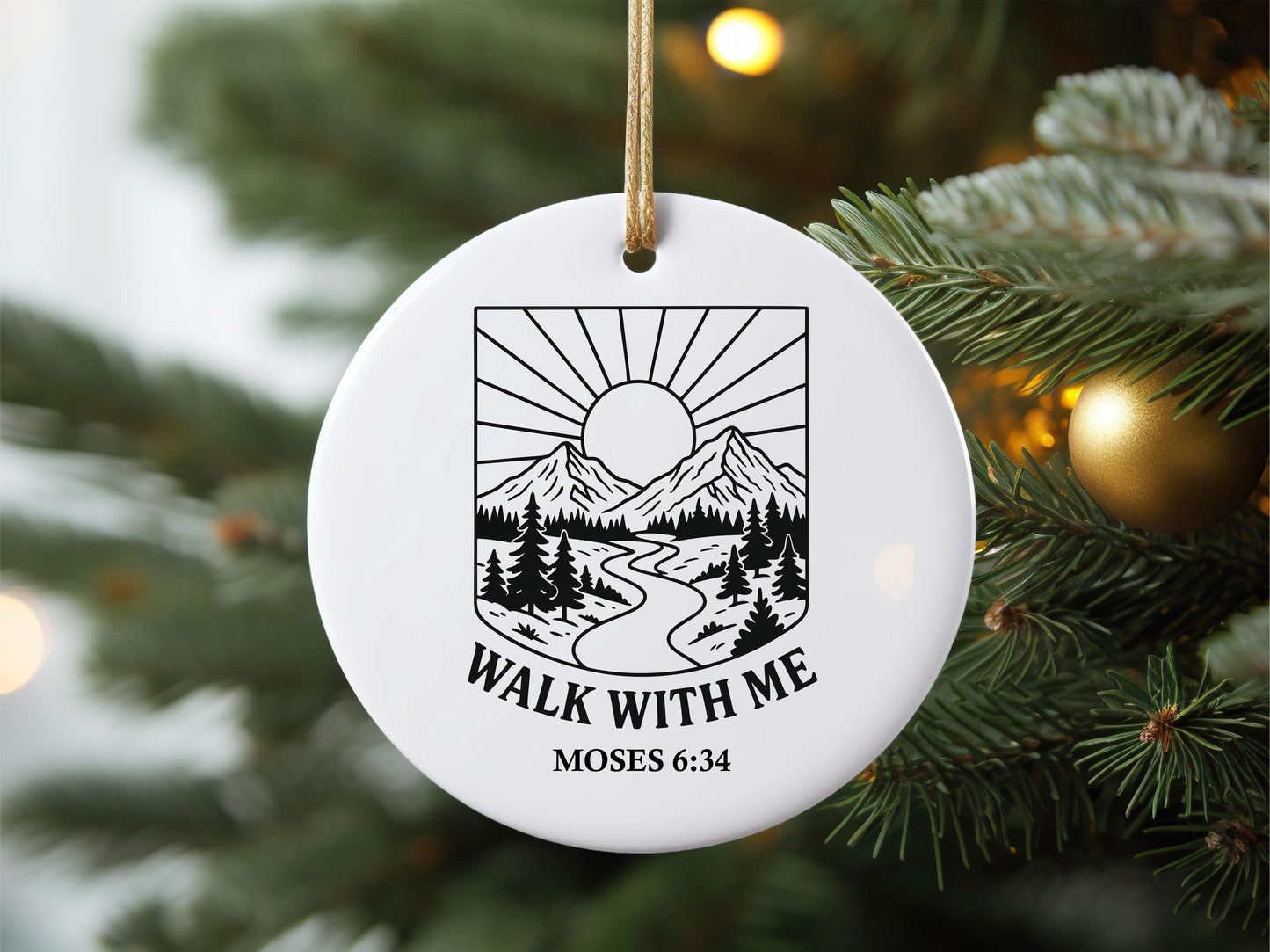 Walk With Me Youth Theme 2026 Ornament