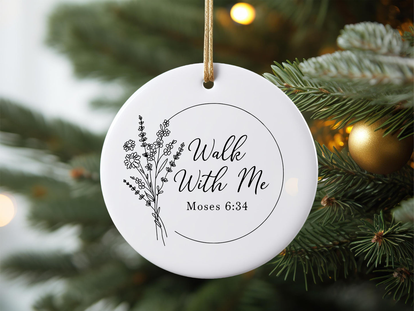 Walk With Me Youth Theme 2026 Ornament