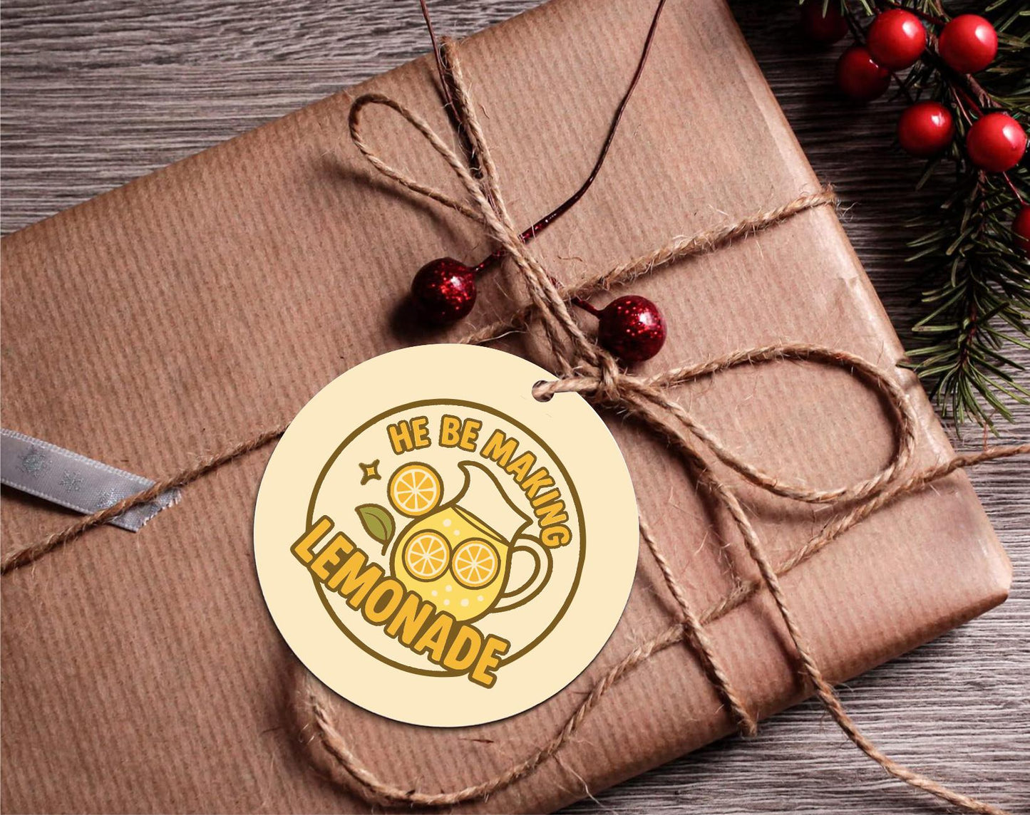 Making Lemonade Ornament, Jesus Ornament