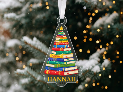 Personalized Teacher Acrylic Christmas Ornaments- 3 Options!