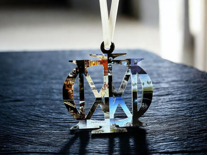 Dream Theater Ornament, Majesty Symbol With Printed Discography Christmas Ornament