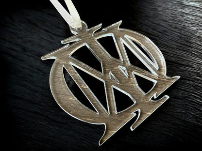 Dream Theater Ornament, Majesty Symbol With Printed Discography Christmas Ornament