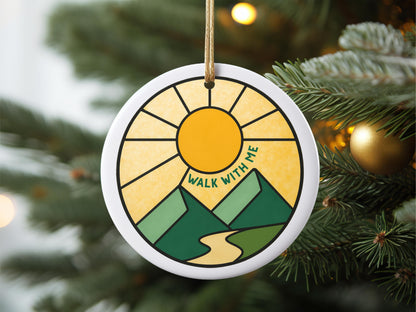 Walk With Me 2026 Youth Theme Porcelain Ornament