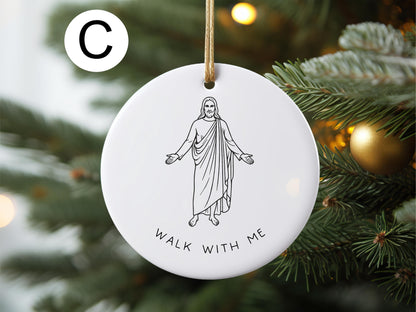 Walk With Me 2026 Youth Theme Porcelain Ornament