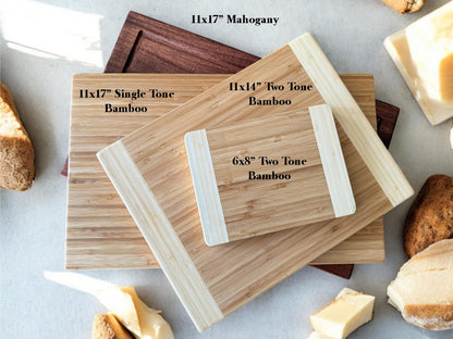 Personalized Cutting Board, Engraved Charcuterie Board, Custom Wedding, Family Gifts
