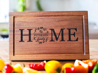 Personalized Cutting Board, Engraved Charcuterie Board, Housewarming Presents, Wedding Gift