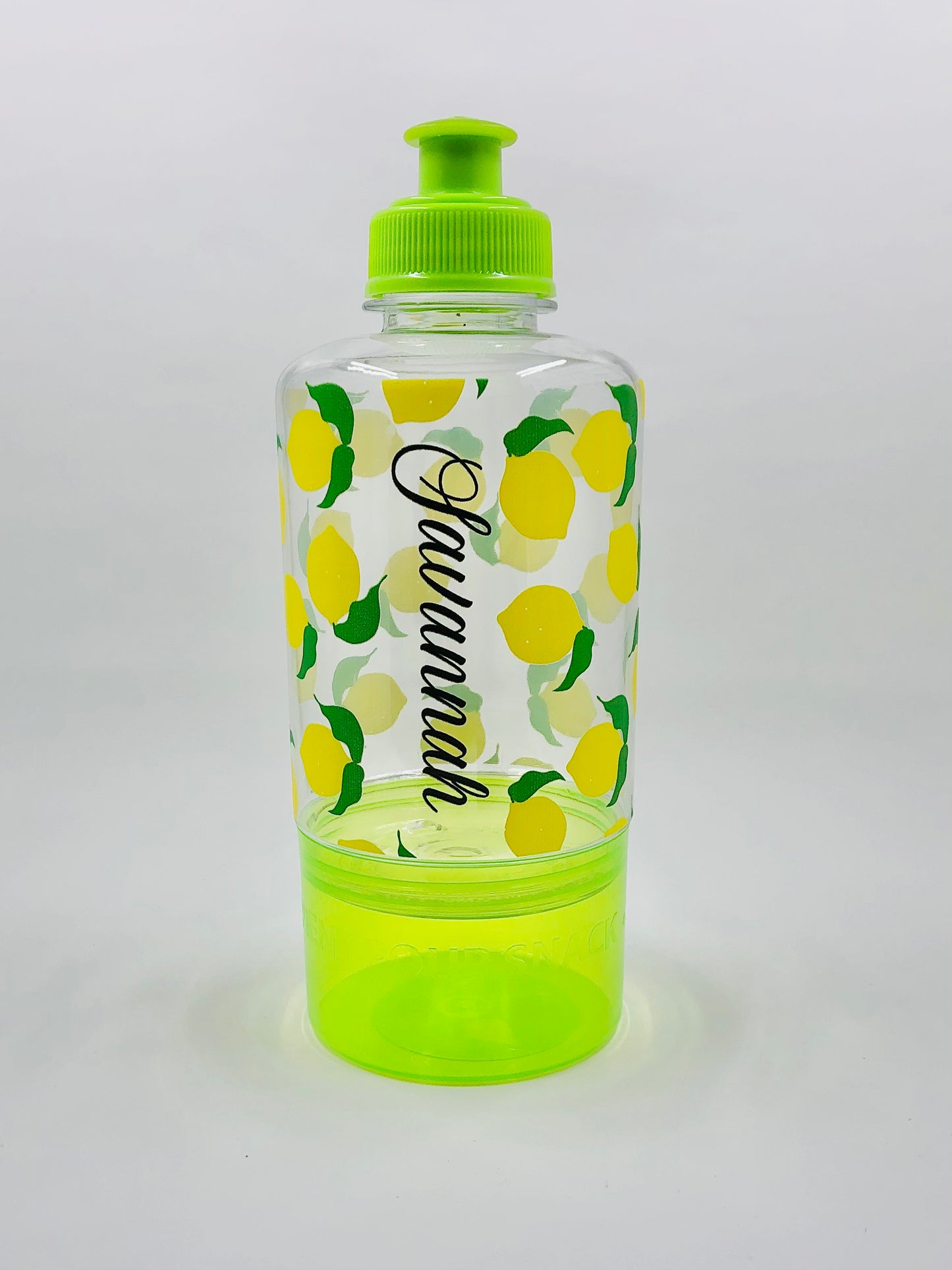 Kids Personalized Summer Water Bottle with Snack Container – Glennwood  Creations