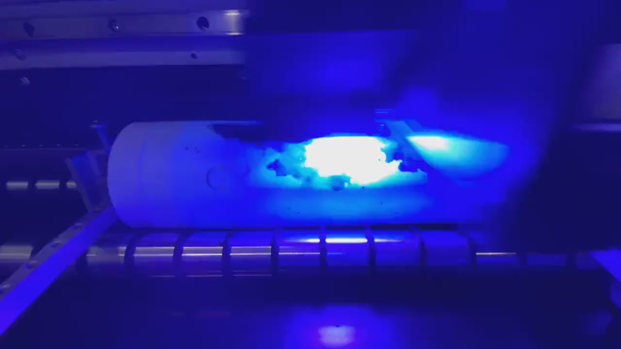 Custom Design UV Printed Skinny Tumbler with Lid and Straw