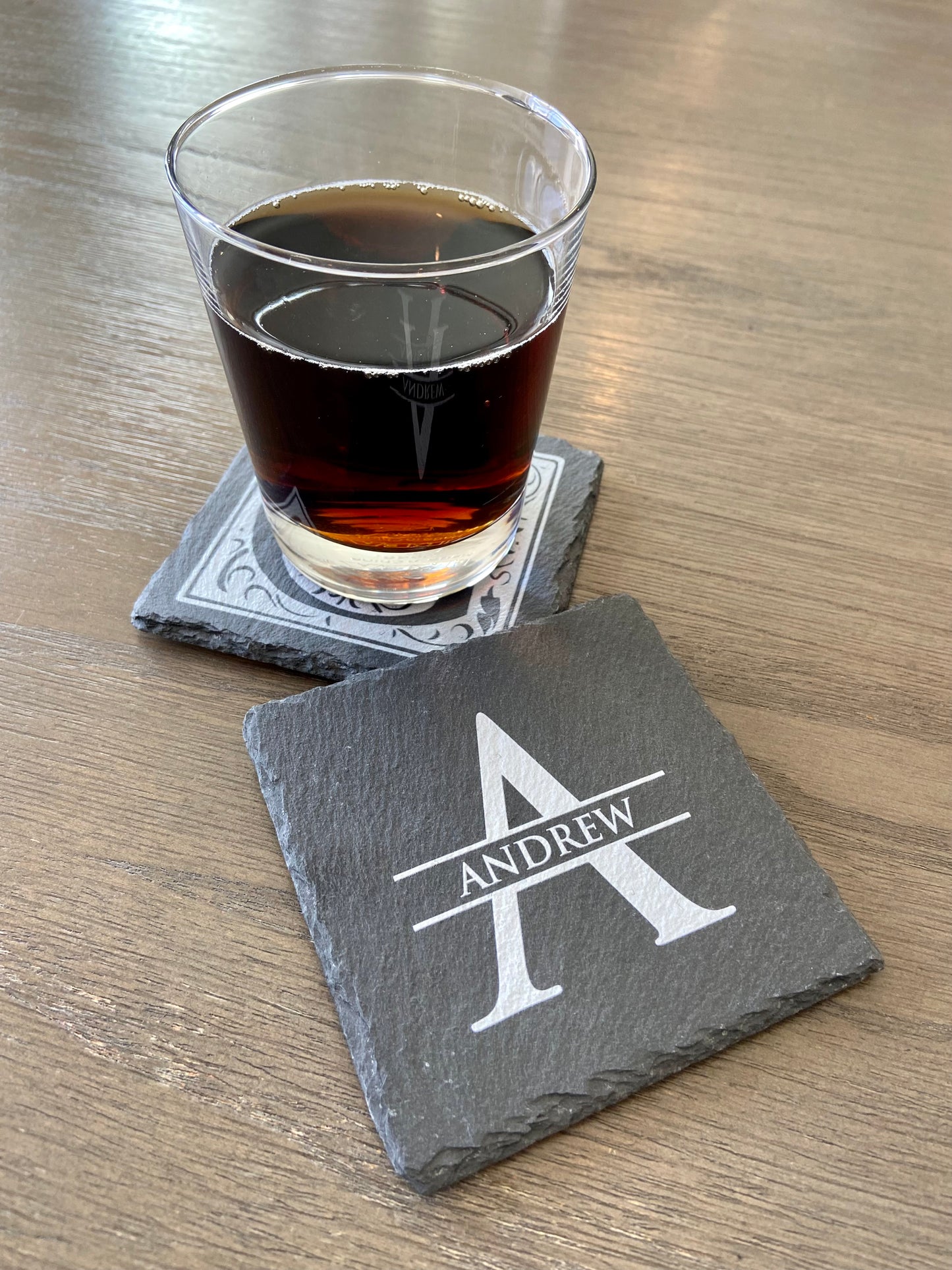 Personalized Slate Stone Coasters