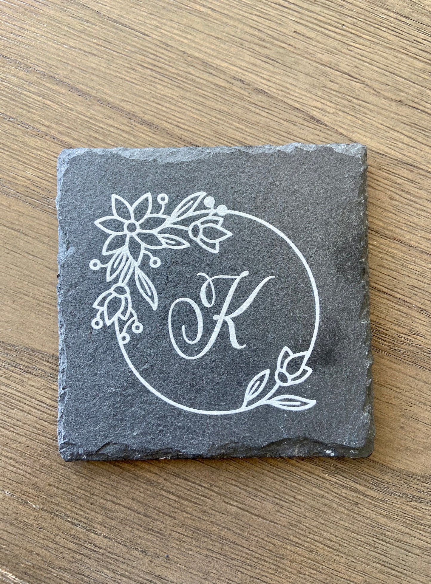 Personalized Slate Stone Coasters