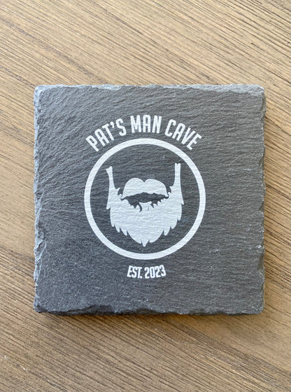 Personalized Slate Stone Coasters