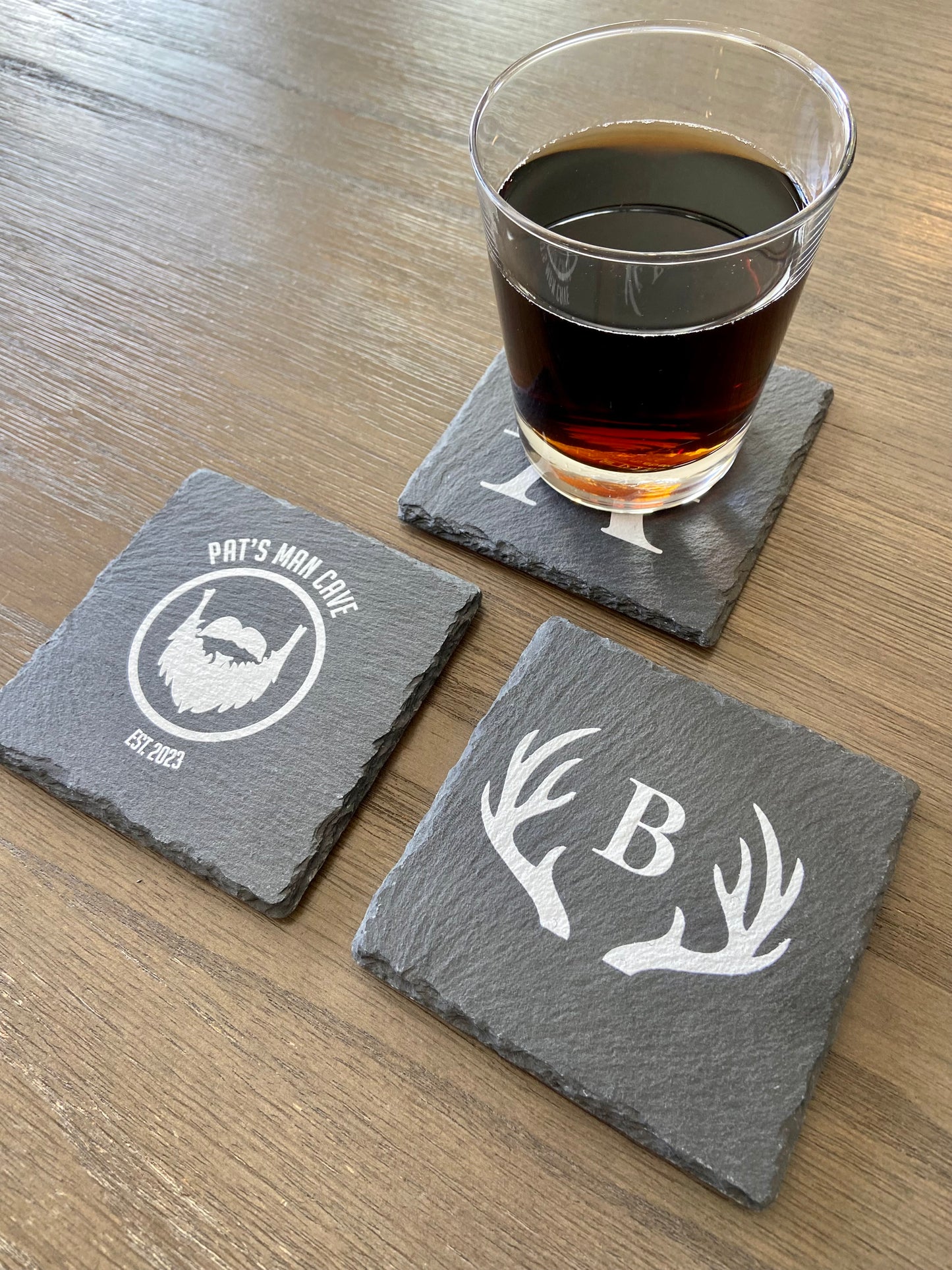 Personalized Slate Stone Coasters