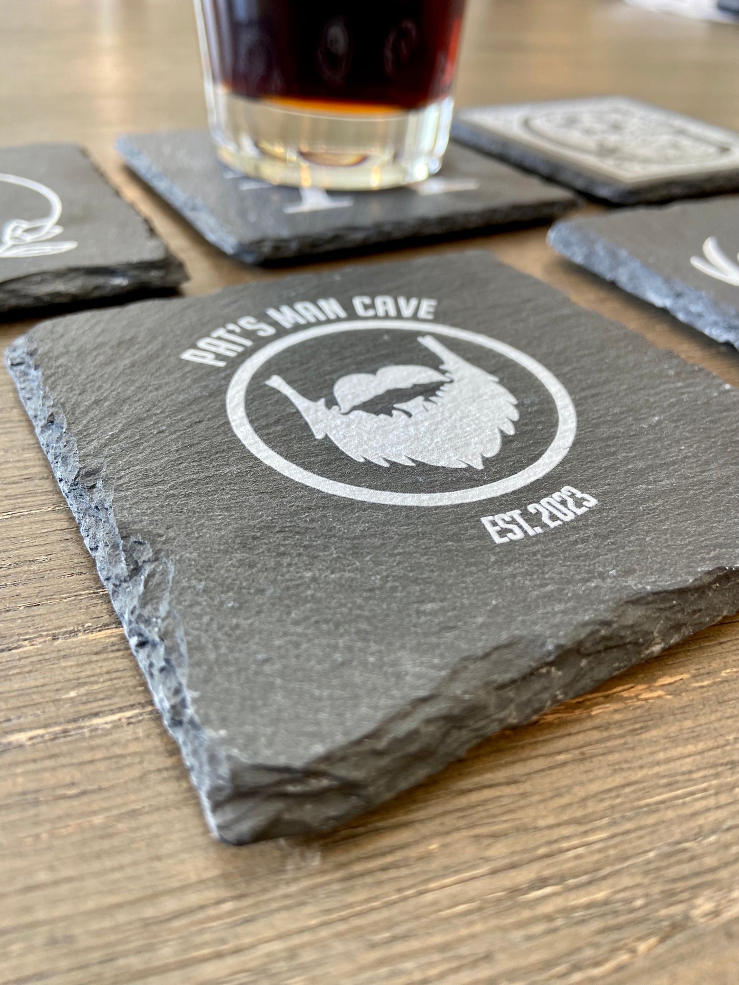 Personalized Slate Stone Coasters
