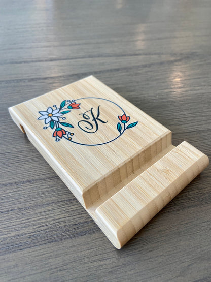 Personalized Cellphone and Tablet Holder