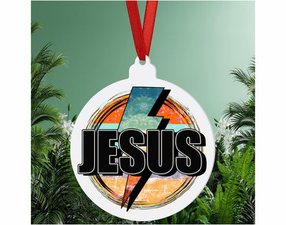 Christian Quotes Christmas Ornament