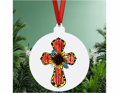 Christian Quotes Christmas Ornament